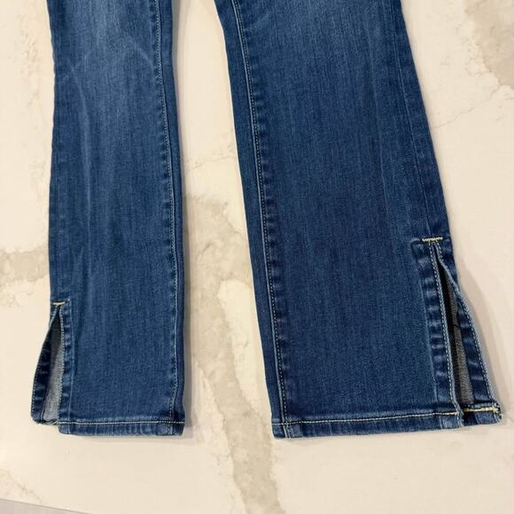 Pilcro and the Letterpress Anthropologie Stet Slit Ankle Denim Jeans Womens 27 - Picture 2 of 9
